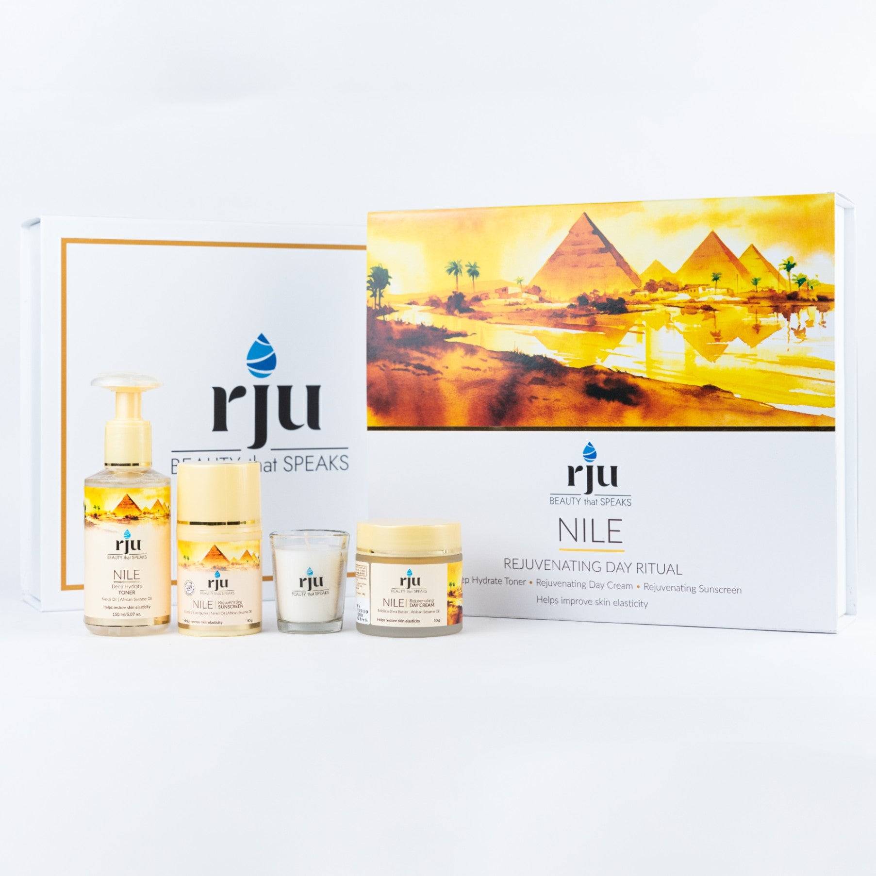 Nile Rejuvenating Day Care Regime (Toner + Day Cream + Sunscreen)